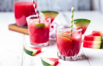 Refreshing Watermelon Drinks With Nonalcoholic Ingredients