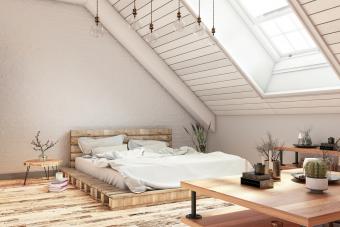 How to Decorate a Bedroom With Slanted Walls Like a Designer