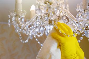 How to Clean a Crystal Chandelier So It Sparkles